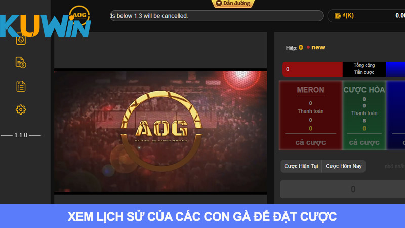 Bí quyết đặt cược đá gà AOG